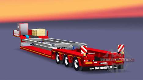 Bas de balayage Faymonville MegaMax pour Euro Truck Simulator 2