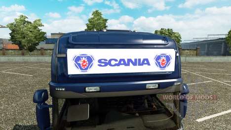 La publicité boîte à lumière pour Scania Streaml pour Euro Truck Simulator 2