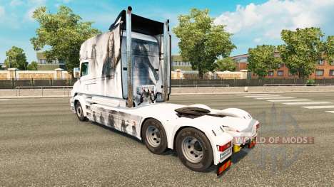 Piraten-skin für den truck Scania T für Euro Truck Simulator 2