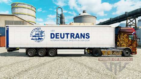 Skin on semi Deutrans pour Euro Truck Simulator 2