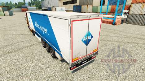 ARAL Haut für Anhänger für Euro Truck Simulator 2