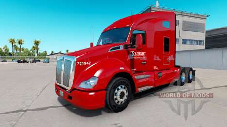 Скин Knight Transportation на Kenworth T680 für American Truck Simulator