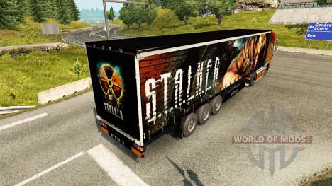 La peau de S. T. A. L. K. E. R. sur semi pour Euro Truck Simulator 2