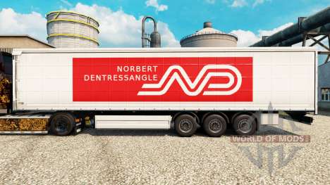 Norbert Dentressangle Haut für Anhänger für Euro Truck Simulator 2
