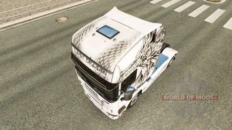 Haut Letzten Drachen auf der Zugmaschine Scania für Euro Truck Simulator 2