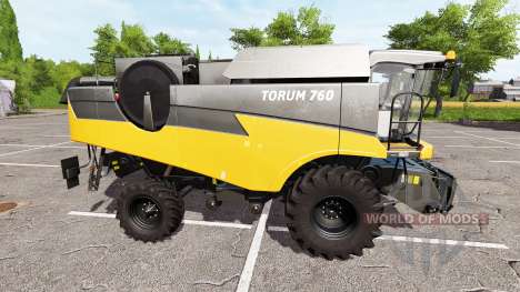 Rostselmash Tora 760 je orange pour Farming Simulator 2017
