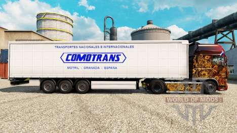 Haut ComoTrans für Anhänger für Euro Truck Simulator 2
