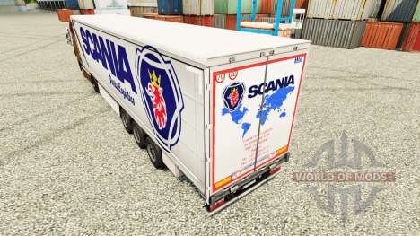 La peau Scania Logistique de Pièces de rechange  pour Euro Truck Simulator 2
