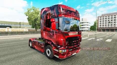 Hintergrund de la peau pour Scania camion pour Euro Truck Simulator 2