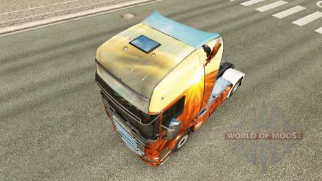 Freier Geist-skin für den Scania truck für Euro Truck Simulator 2