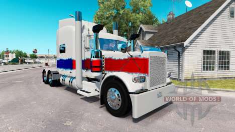 La peau de La Perle au camion Peterbilt 389 pour American Truck Simulator