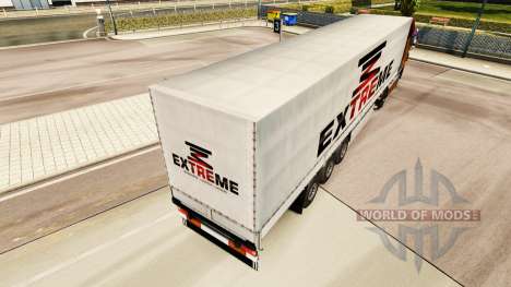 Extreme skin für Trailer für Euro Truck Simulator 2