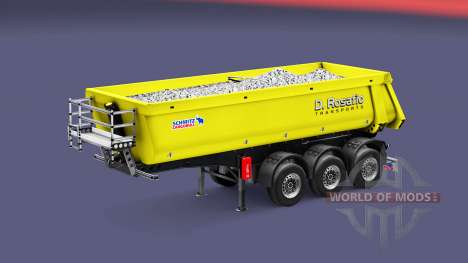 Semi-trailer tipper Schmitz Rosafio Transports für Euro Truck Simulator 2