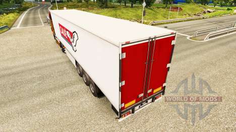 Haut Caue für Anhänger für Euro Truck Simulator 2