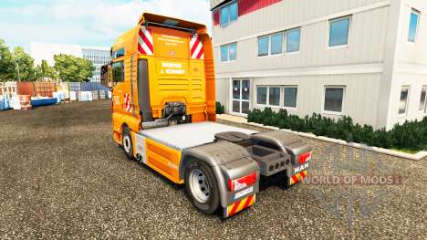Die J. Eckhardt Spedition skin v1.8 der Traktor  für Euro Truck Simulator 2