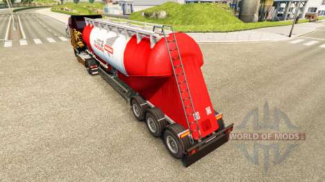 La peau de Nara ciment semi-remorque pour Euro Truck Simulator 2