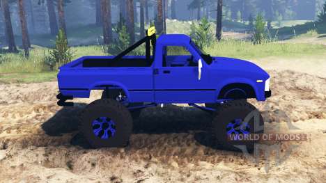 Toyota Hilux 1981 pour Spin Tires