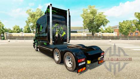 Monster Energy de la peau pour le Scania T tract pour Euro Truck Simulator 2