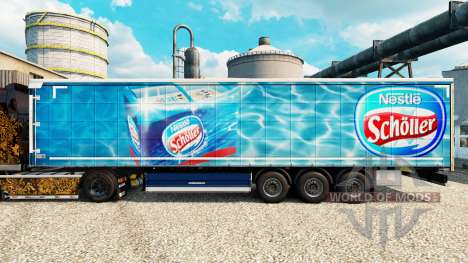 Nestle Scholler de la peau pour les remorques pour Euro Truck Simulator 2