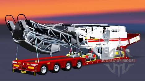 Low sweep mit einer cargo-Hobel v3.0 für Euro Truck Simulator 2