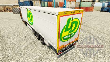 Haut LD Markt für Anhänger für Euro Truck Simulator 2