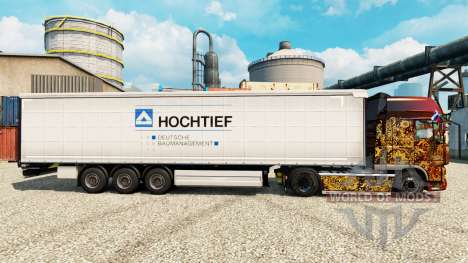 Skin Hochtief to trailers für Euro Truck Simulator 2