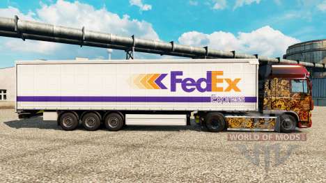 FedEx Express de la peau pour les remorques pour Euro Truck Simulator 2
