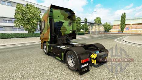 Camo-skin für Iveco-Zugmaschine für Euro Truck Simulator 2