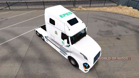 Epes Transport skin für den Volvo truck VNL 670 für American Truck Simulator