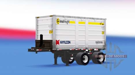Un camion semi-remorque Nyylcon pour American Truck Simulator