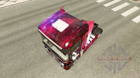 Weltall skin für Renault Magnum LKW für Euro Truck Simulator 2
