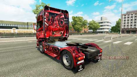 Hintergrund de la peau pour Scania camion pour Euro Truck Simulator 2
