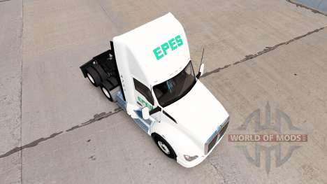 Скин Epes Transport daycab на Kenworth T680 für American Truck Simulator