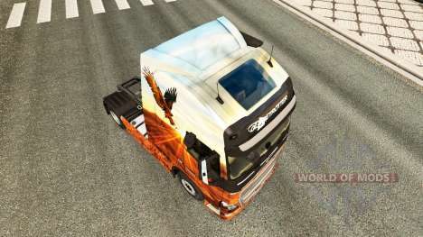Esprit libre de la peau pour Volvo camion pour Euro Truck Simulator 2