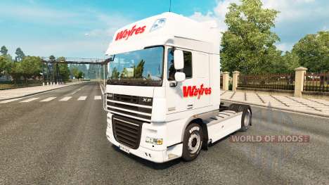 Weyres skin für DAF-LKW für Euro Truck Simulator 2
