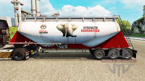 Haut PPC Ltd. Zement-Sattelzug für Euro Truck Simulator 2