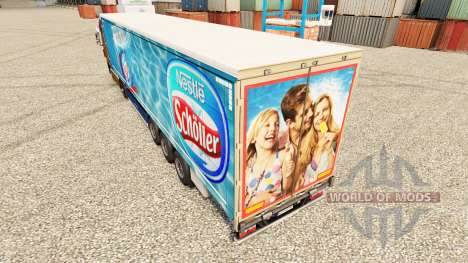 Nestle Scholler tobte sich Haut für Anhänger für Euro Truck Simulator 2