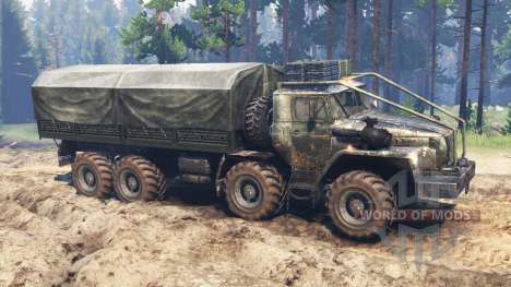 Ural-4320-10 8x8 pour Spin Tires