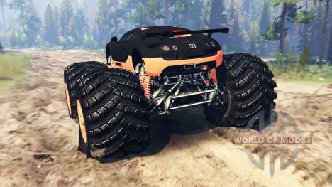 Bugatti Veyron SS [monster truck] für Spin Tires
