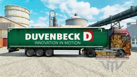 Duvenbeck de la peau pour les remorques pour Euro Truck Simulator 2