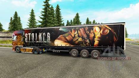 Haut S. T. A. L. K. E. R. auf semi für Euro Truck Simulator 2