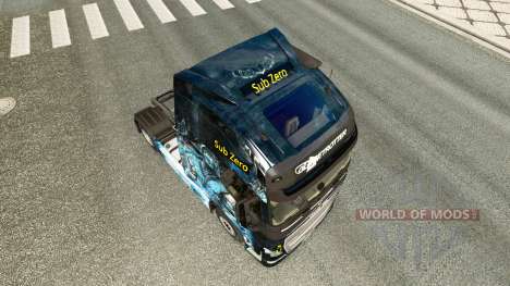 La peau est Sous Zéro sur la Volvo trucks pour Euro Truck Simulator 2