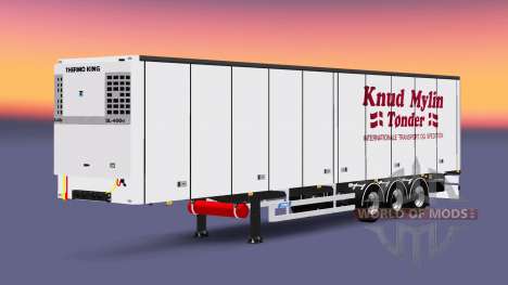 La semi-remorque-le réfrigérateur Knuy Mylin Nar pour Euro Truck Simulator 2