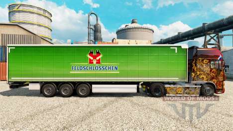 Skin Feldschlosschen for trailers für Euro Truck Simulator 2