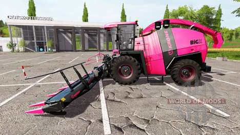 Krone BiG X 1100 pink pour Farming Simulator 2017