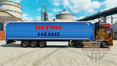 Haut Gruppe Depre auf semi für Euro Truck Simulator 2