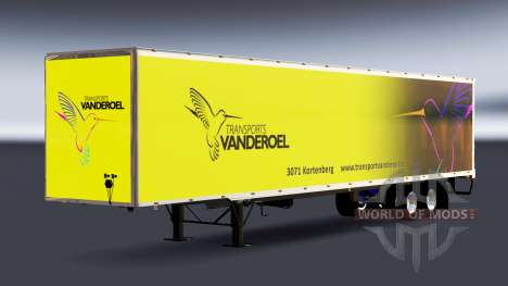De tous les métaux semi-Vanderoel pour American Truck Simulator