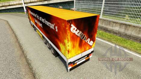Tuwas de la peau pour les remorques pour Euro Truck Simulator 2