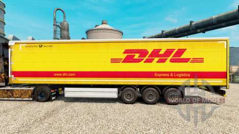 Haut DHL für v2 semi für Euro Truck Simulator 2