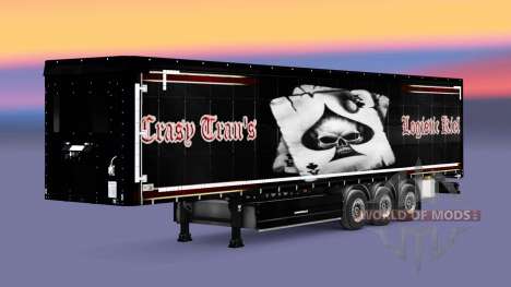 La peau Crasy Trans Logistique de Kiel pour les  pour Euro Truck Simulator 2